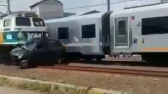 Istri Histeris Lihat Suaminya Dihantam Ka Argo Sindoro Berawal Mobil