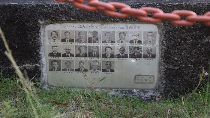 Tugu Jepang atau Monumen Tentara Jepang di Kampung Sembulang, Kecamatan Galang, Pulau Rempang, Batam