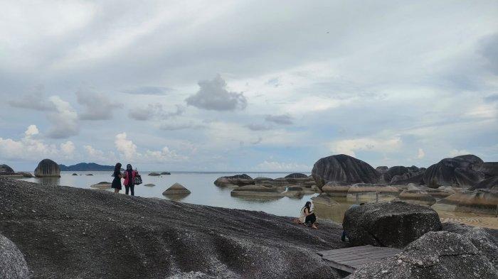Potret destinasi wisata Natuna, Alif Stone Park di Kecamatan Bunguran Timur, Provinsi Kepulauan Riau (Kepri). 
