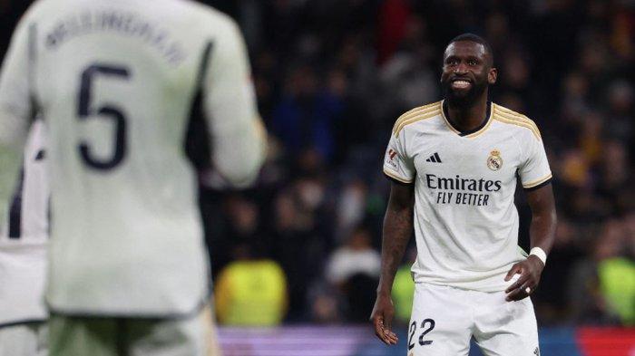 Hasil Real Madrid vs Mallorca, Antonio Ruediger Cetak Gol, Real Madrid