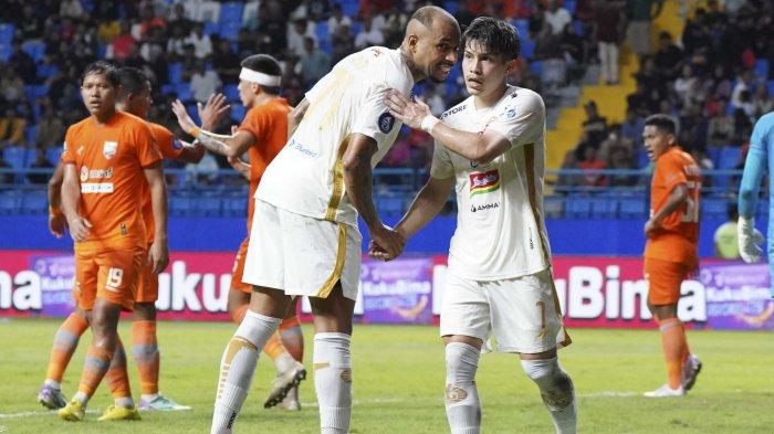 Borneo FC sukses mengalahkan Persija Jakarta di Stadion Batakan pada laga lanjutan BRI Liga 1 2023-2024, Selasa (6/2/2024).