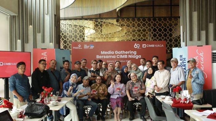 Media Gathering bersama CIMB Niaga di Batam, Jumat (2/8/2024).
