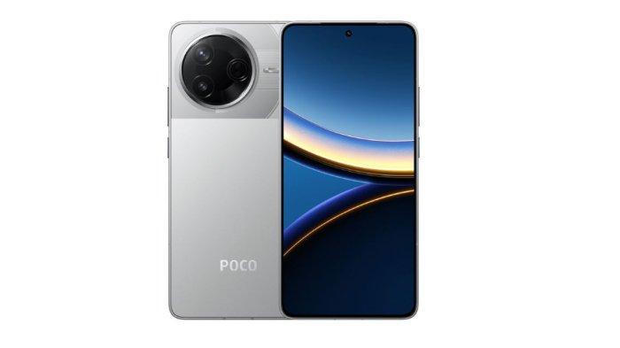 Desain mewah dari Poco F7 Pro yang rilis di bulan April 2025.