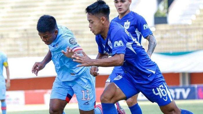 Duel RANS Nusantara FC vs PSIS Semarang di Stadion Maguwoharjo, Sleman, pada pekan ke-15 BRI Liga 1 2023-2024, Jumat (6/10/2023).