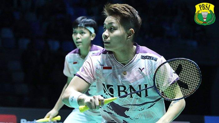 Ganda Putri Indonesia Apriyani Rahayu/Siti Fadia Silva Ramadhanti akan bermain di Hylo Open 2023 mulai, Selasa (31/10/2023)