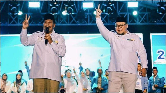 Harno - Mochamad Hanies mendapatkan 222.801 suara di Pilkada Rembang 2024.