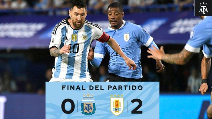 Hasil Argentina Vs Uruguay Darwin Nunez Ronald Araujo Cetak Gol