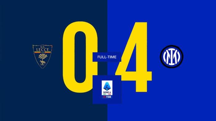 Hasil Lecce vs Inter Milan, Lutaro Martinez Cetak 2 Gol, Inter Milan