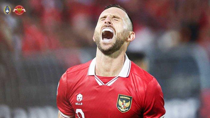 Ilija Spasojevic selebrasi setelah mencetak gol ke gawang Brunei Darussalam pada matchday 2 Grup A Piala AFF 2022