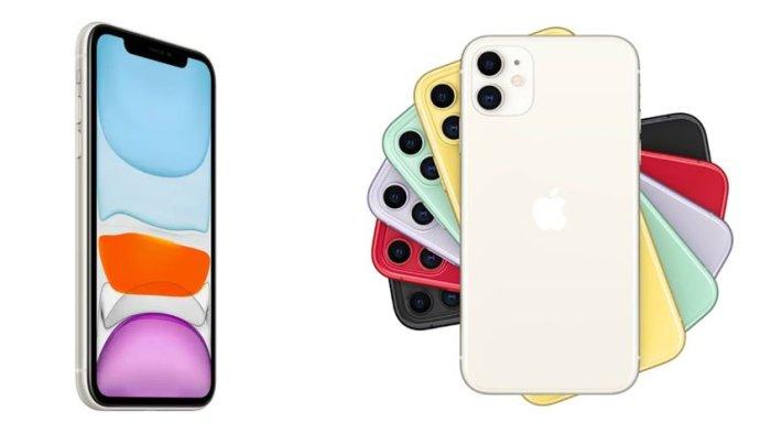 Ilustrasi HP iPhone 11.