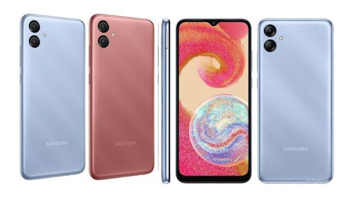 Ilustrasi Samsung A04e dari gsmarena