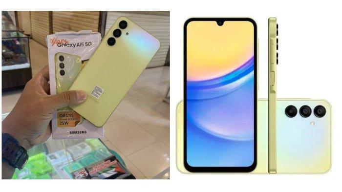 Ilustrasi Samsung A15 second.