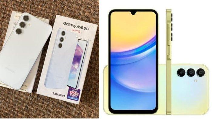 Ilustrasi Samsung A55 5G seken.