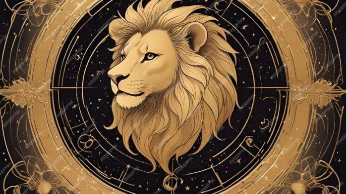 Ilustrasi gambaran Zodiak Leo