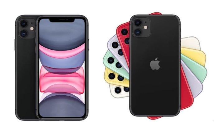 Ilustrasi iPhone 11 dan iPhone XS Max