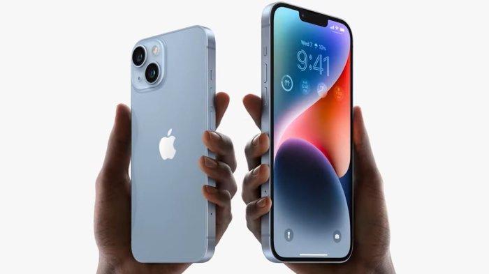 Ilustrasi iPhone 14.