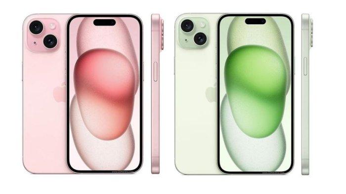Ilustrasi iPhone 15 Plus