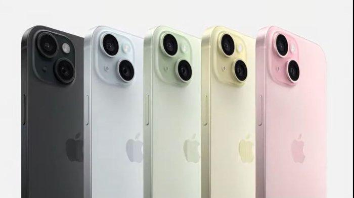 Ilustrasi iPhone 15 Plus.