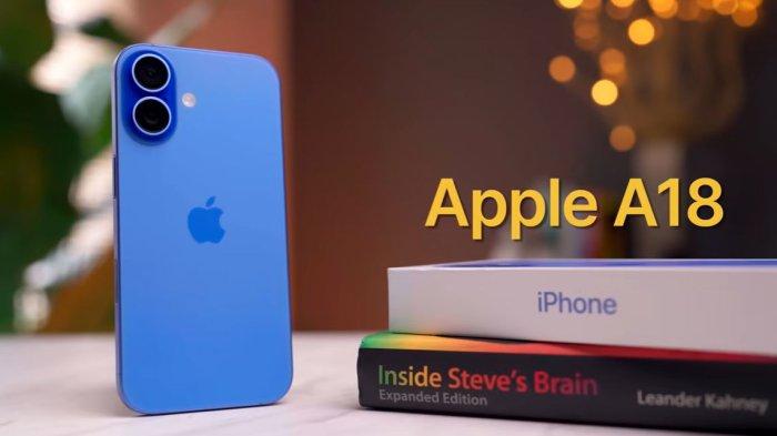 Ilustrasi iPhone 16 terbaru.