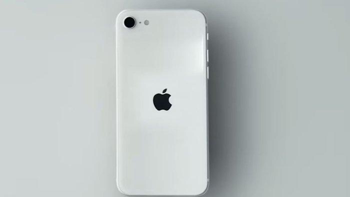 Ilustrasi iPhone SE 4 yang diprediksi rilis tahun depan.