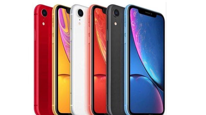 Ilustrasi iPhone XR dari Gsmarena