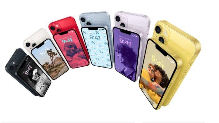 Ilustrasi varian iPhone 13