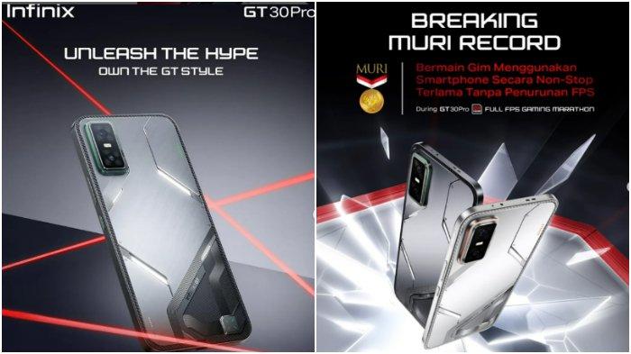 REKOMENDASI HP INFINIX- Infinix GT 30 Pro. Berikut ini adalah lima rekomendasi HP Infinix yang paling banyak dicari alias terpopuler di akhir Juni 2024.