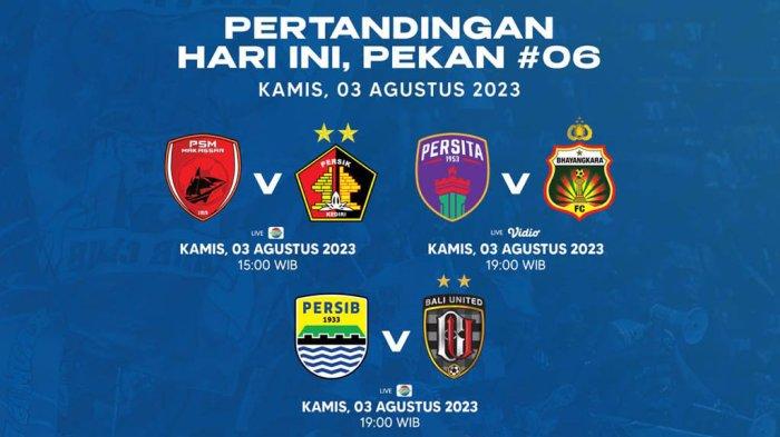 Jadwal Bri Liga 1 2023 2024 Hari Ini Psm Vs Persik 15 00 Wib Persib Vs Bali United 19 00 Wib Jadwal Bri Liga 1 2023 2024 Hari Ini Psm Vs Persik 15 00 Wib Persib Vs Bali United 19 00 Wib