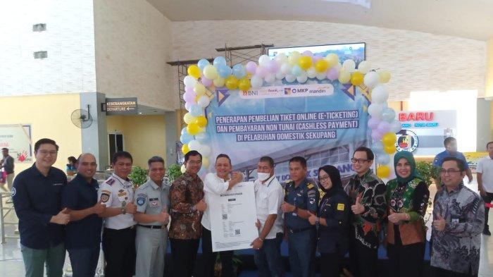Jasa Raharja Kepri Hadiri Soft Launching E-Ticketing Di Pelabuhan Domestik Telaga Punggur Dan Sekupang Batam
