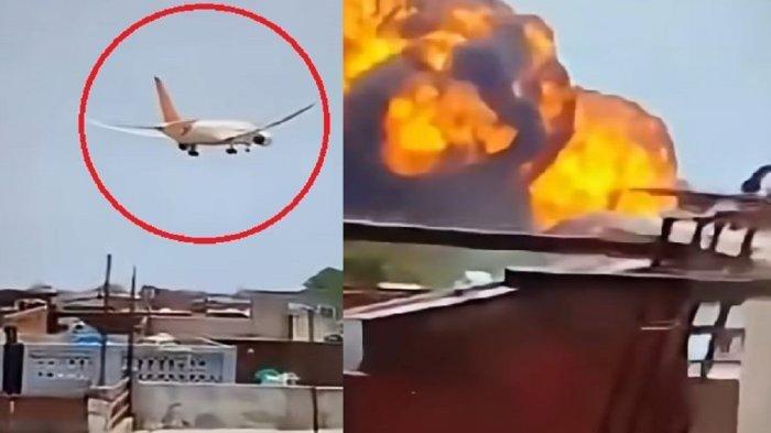 KECELAKAAN AIR INDIA - Ratusan mayat ditemukan di lokasi kejadian kecelakaan maut Air India. Kecelakaan maut tersebut terjadi pada Kamis (12/6/2025).