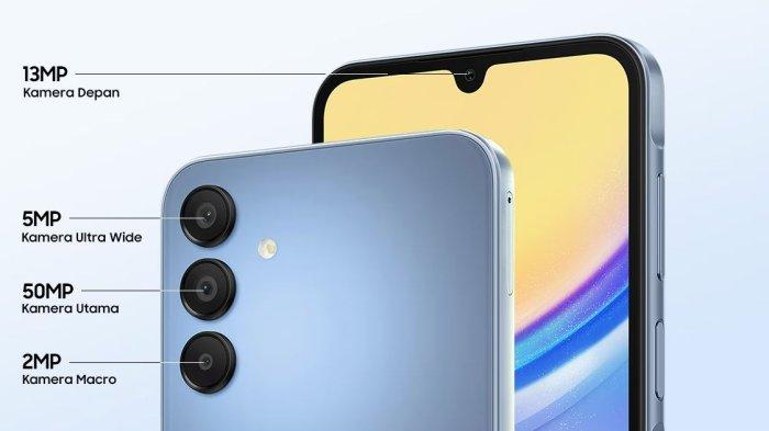 Kamera Samsung A15