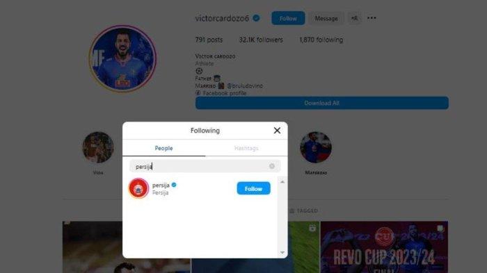 Kode keras Victor Cardozo merapat ke Persija Jakarta.