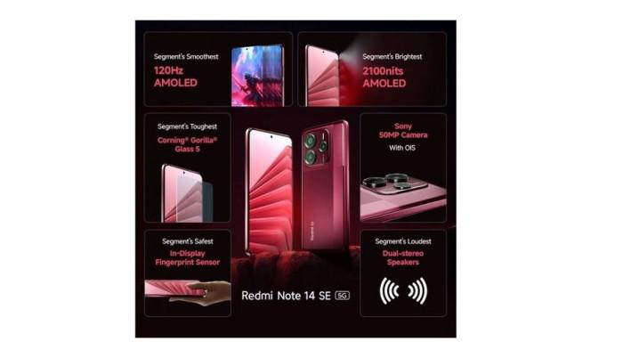 Kolase Samsung Galaxy A35 5G dan Xiaomi Redmi Note 14 SE 5G