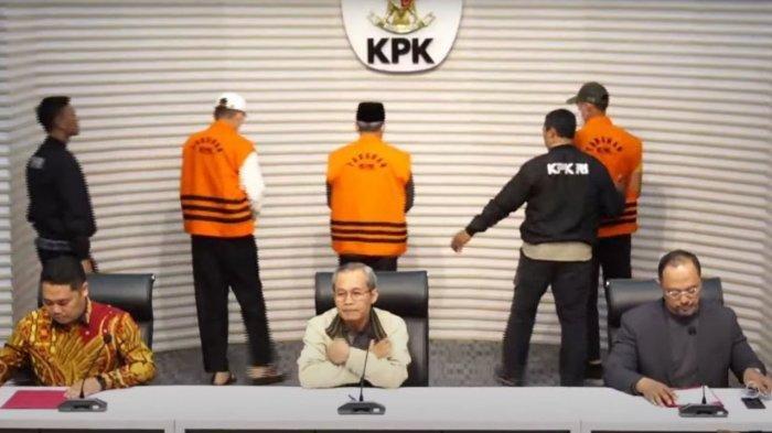 Konferensi Pers KPK terkait kegiatan Operasi Tangkap Tangan (OTT) di lingkungan Pemda Bengkulu pada Jum'at (23/11/2024) malam.