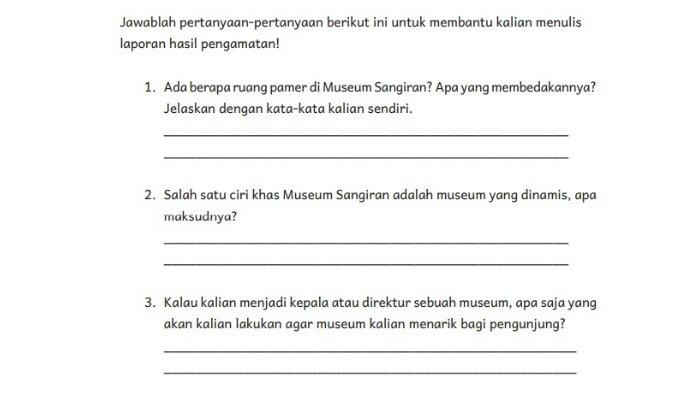 Kunci Jawaban Bahasa Indonesia Kelas 6 SD/MI Halaman 79