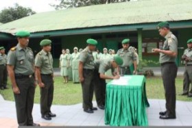 Empat Perwira Kodim Batam Tempati Posisi Baru - Tribunbatam.id