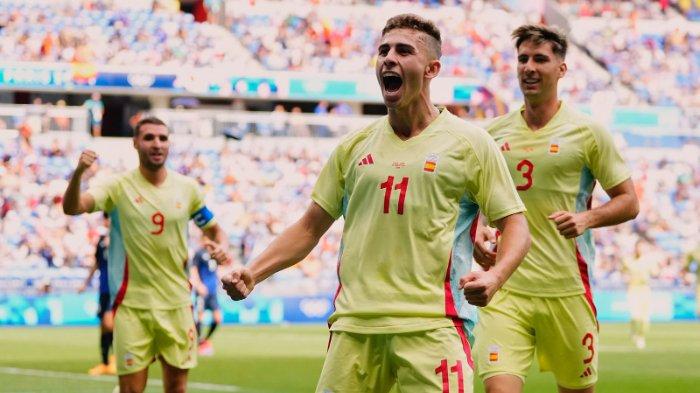 Live streaming dan prediksi skor Maroko vs Spanyol di semifinal Olimpiade Paris 2024 dapat disaksikan di TV Online Vidio hari ini pukul 23.00 WIB.