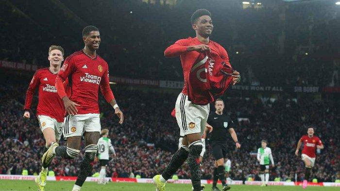 Manchester United jaga peluang untuk raih trofi satu-satunya mereka musim ini, usai menyingkirkan Liverpool di perempat final FA Cup 2023-2024.