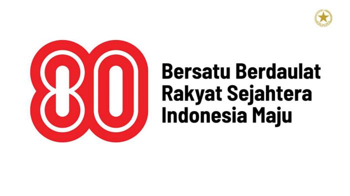 Logo Resmi HUT ke 80 Kemerdekaan Republik Indonesia Tahun 2025