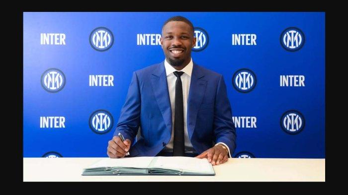 Marcus Thuram, resmi menjadi pemain Inter Milan, tekan kontrak selama lima tahun atau hingga Juni 2028