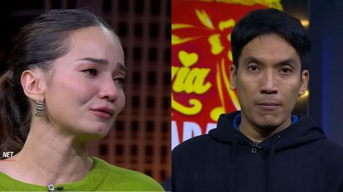 Enzy dan Desta tak bisa menahan tangis di episode terakhir Tonight Show, Minggu (27/6/2023).