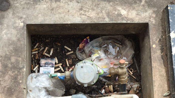 Foto ilustrasi, Meteran air