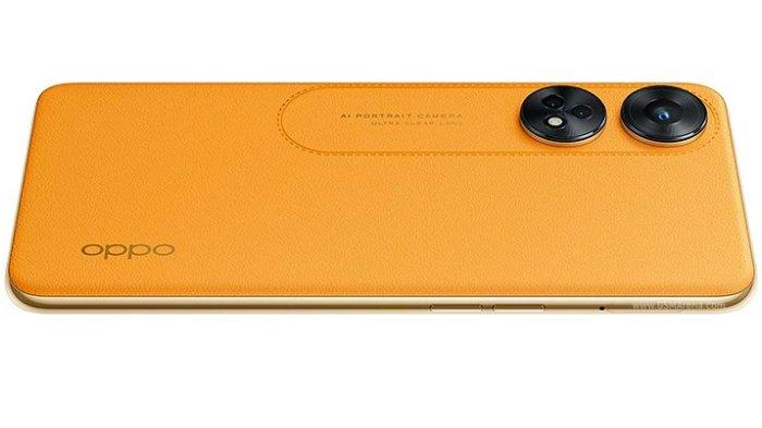 Oppo Reno8 T tampak belakang.