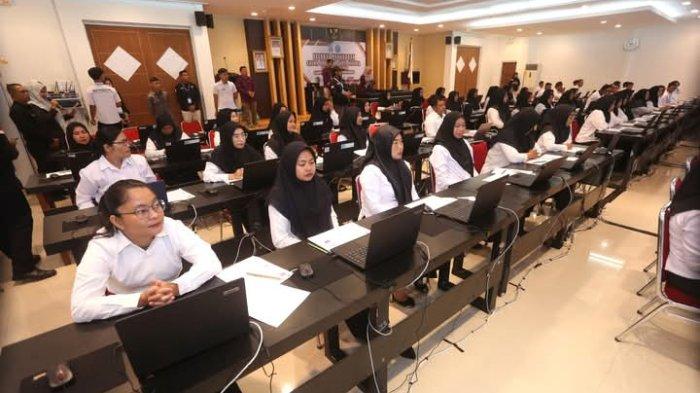 SELEKSI - Potret seleksi Pegawai Pemerintah dengan Perjanjian Kerja (PPPK) di lingkungan Pemkab Anambas