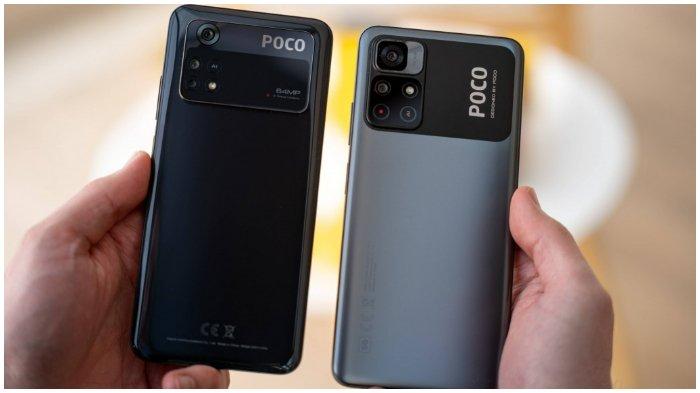 Poco M4 Pro tampak belakang.