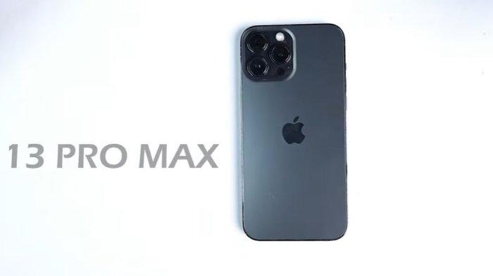 Ponsel iPhone 13 Pro Max.