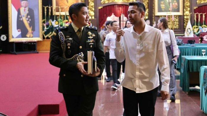 , Jumat (16/2/2024). Foto: Potret Raffi Ahmad dan Mayor Teddy dilansir dalam unggahan Instagram @raffinagita1717, Jumat (16/2/2024).
