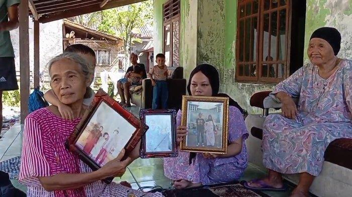 KORBAN PENGEROYOKAN - Potret pihak keluarga menunjukan foto Fahrul Abdillah (29) warga Kampung Sajira Barat, Desa Sajira, Kecamatan Sajira, Lebak yang meninggal usai dikeroyok empat orang, Minggu (20/4/2025).