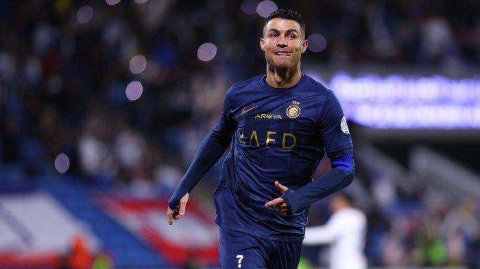 Pemain Al Nassr, Cristiano Ronaldo. Prediksi skor Al Hilal vs Al Nassr di semifinal Piala Super Saudi, simak prediksi susunan pemain, head to head dan link live streaming.