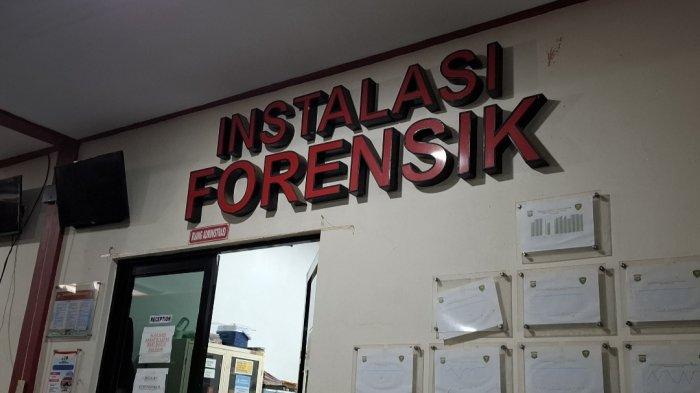 RUANG FORENSIK - Potret Ruang Forensi RS Bhayangkara Polda Kepri, Senin (2/6/2025) malam.